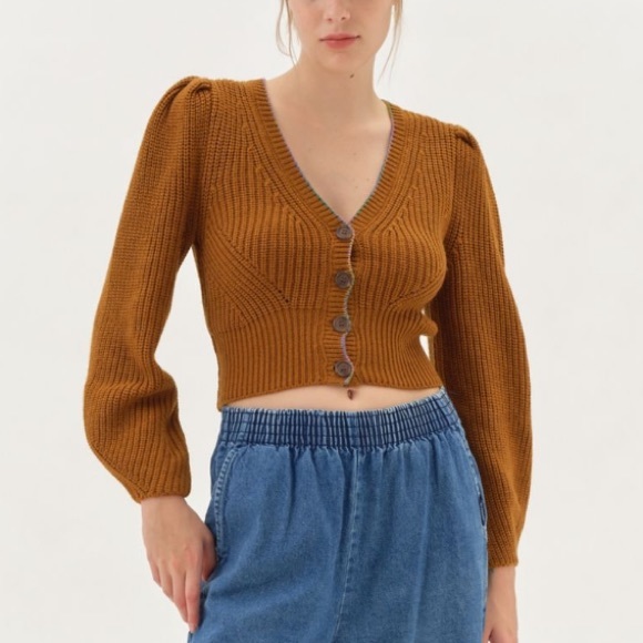 Urban Outfitters Puff Sleeve cardigan, size XS. - Picture 12 of 12